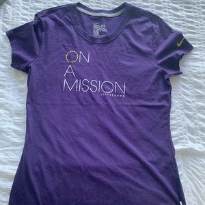 Never worn dry fit cotton tee